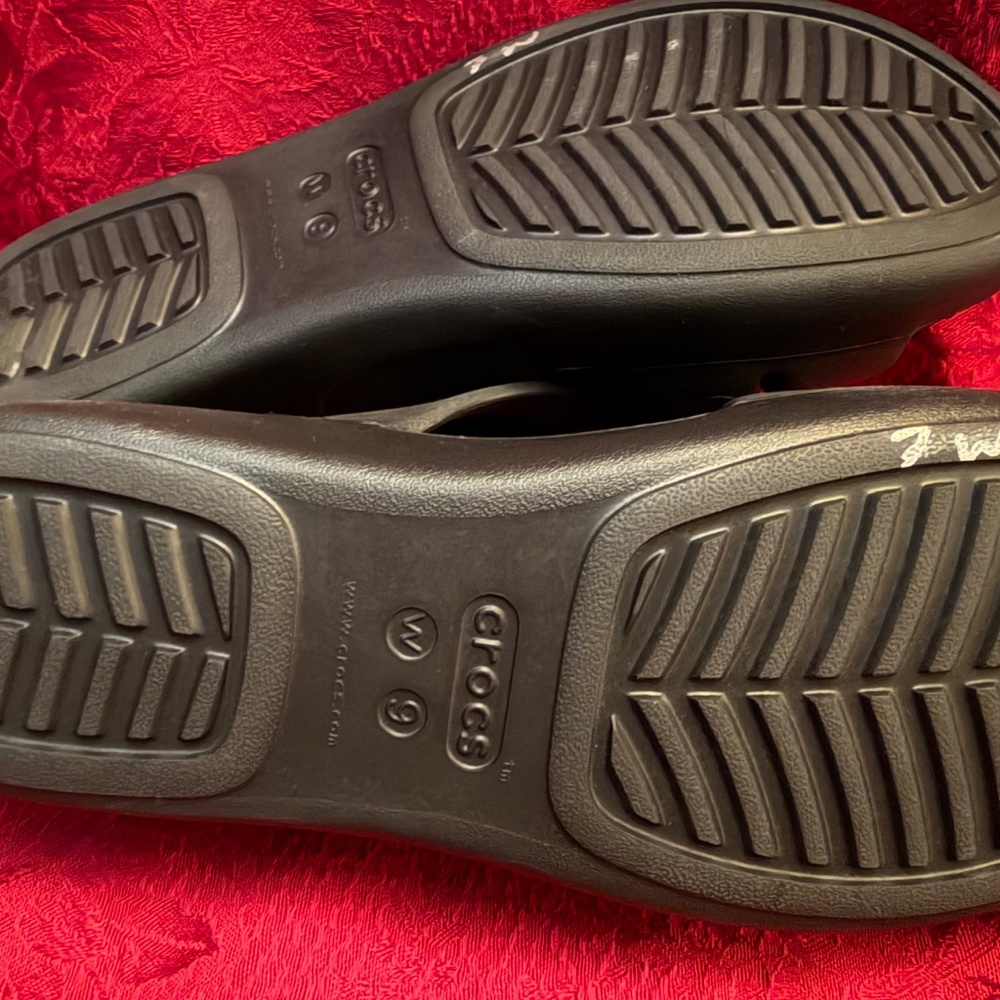 CROCS Monterey Strappy Wedges Women's *8.5* - Picture 4 of 4